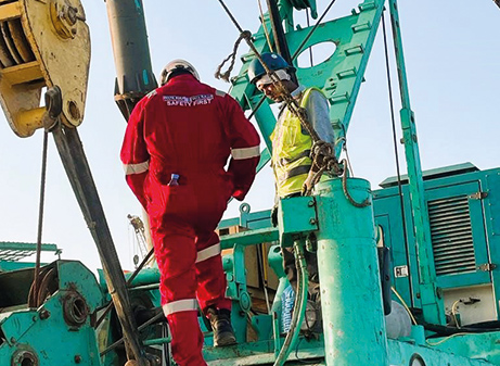 Step-by-step demonstration of ASME Boom Inspection Requirements showing load chart interpretation, boom angle calculations, and outrigger positioning per NCCCO certification requirements and ASME standards