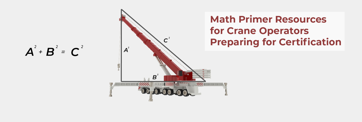 Crane operator performing crane math procedures during pre-shift inspection - critical skills tested on NCCCO written and practical exams for LAT and TSS certification