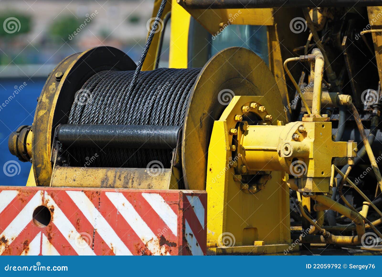 Complete overview of Crane Winch and Drum Operations Guide featuring certified crane operator executing lift plan with proper hand signals, ground crew coordination, and safety zone establishment per OSHA regulations