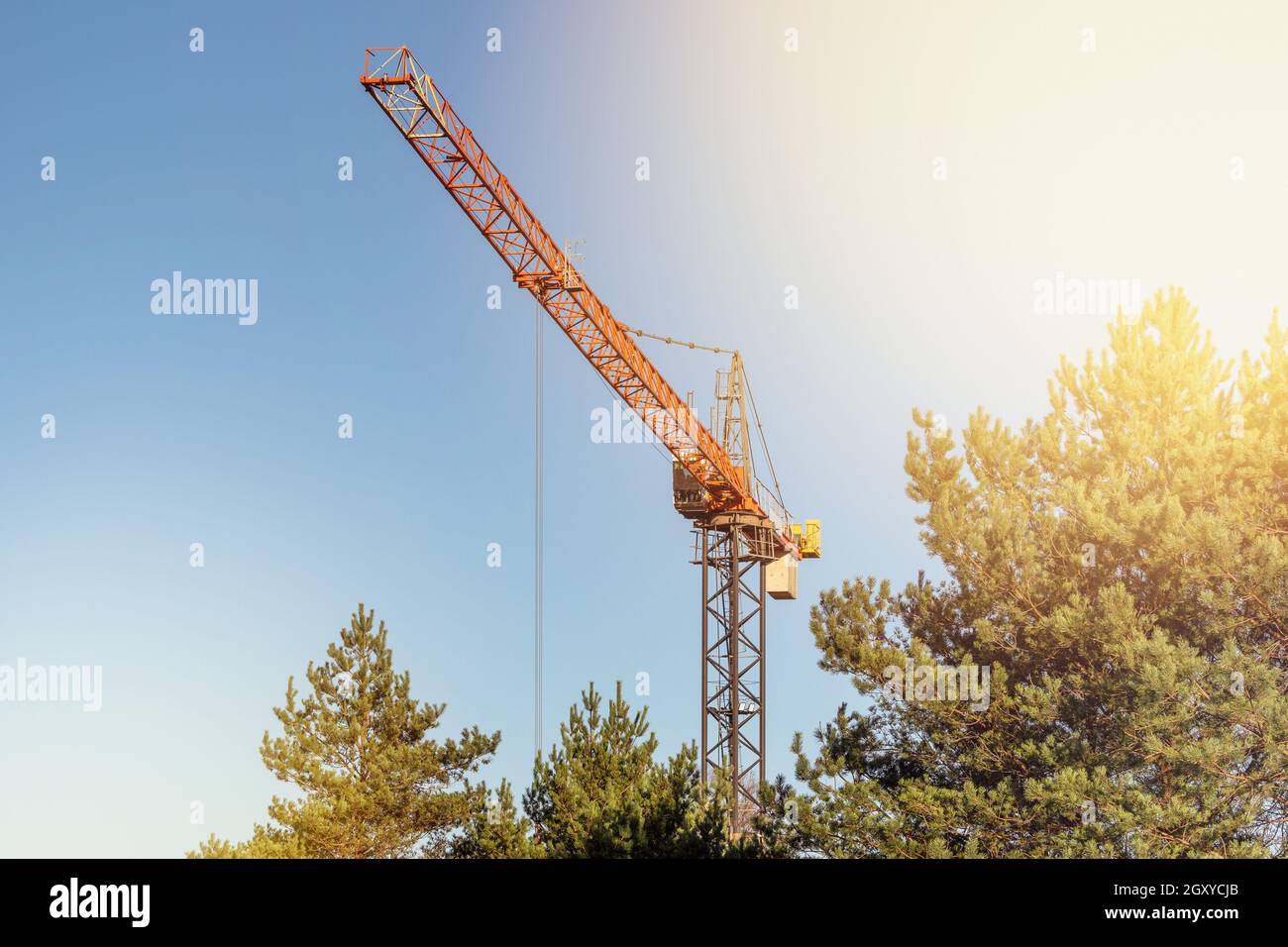Complete overview of Crane Operations at High Altitude Job Sites featuring certified crane operator executing lift plan with proper hand signals, ground crew coordination, and safety zone establishment per OSHA regulations