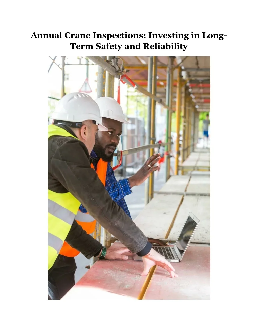 Crane operator performing annual crane inspection procedures during pre-shift inspection - critical skills tested on NCCCO written and practical exams for LAT and TSS certification