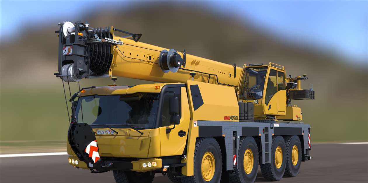 Detailed view of Ground Bearing Pressure Calculations for Cranes implementation showing proper crane setup and rigging configuration as required by OSHA 29 CFR 1926 regulations and ASME B30.5 standards for certified operators