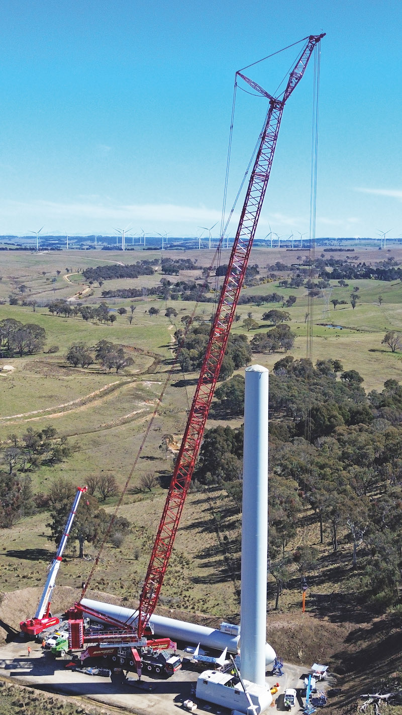 Step-by-step demonstration of Wind Load Calculations for Crane Operations showing load chart interpretation, boom angle calculations, and outrigger positioning per NCCCO certification requirements and ASME standards