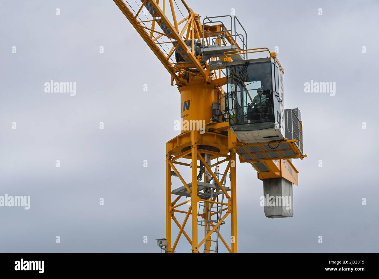 Detailed view of Military to NCCCO Certification Fast Track implementation showing proper crane setup and rigging configuration as required by OSHA 29 CFR 1926 regulations and ASME B30.5 standards for certified operators