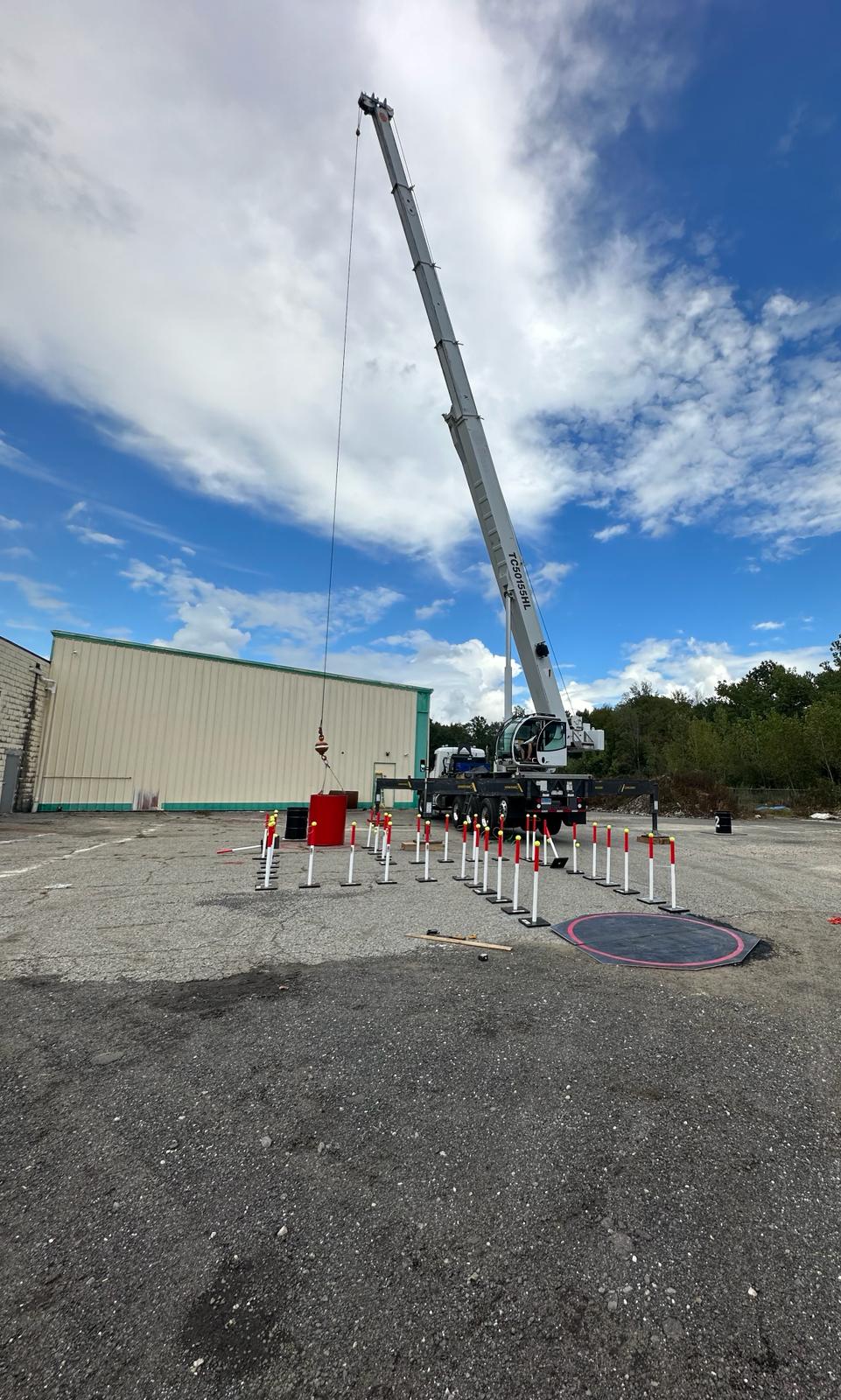 Step-by-step demonstration of NCCCO Recertification Guide showing load chart interpretation, boom angle calculations, and outrigger positioning per NCCCO certification requirements and ASME standards