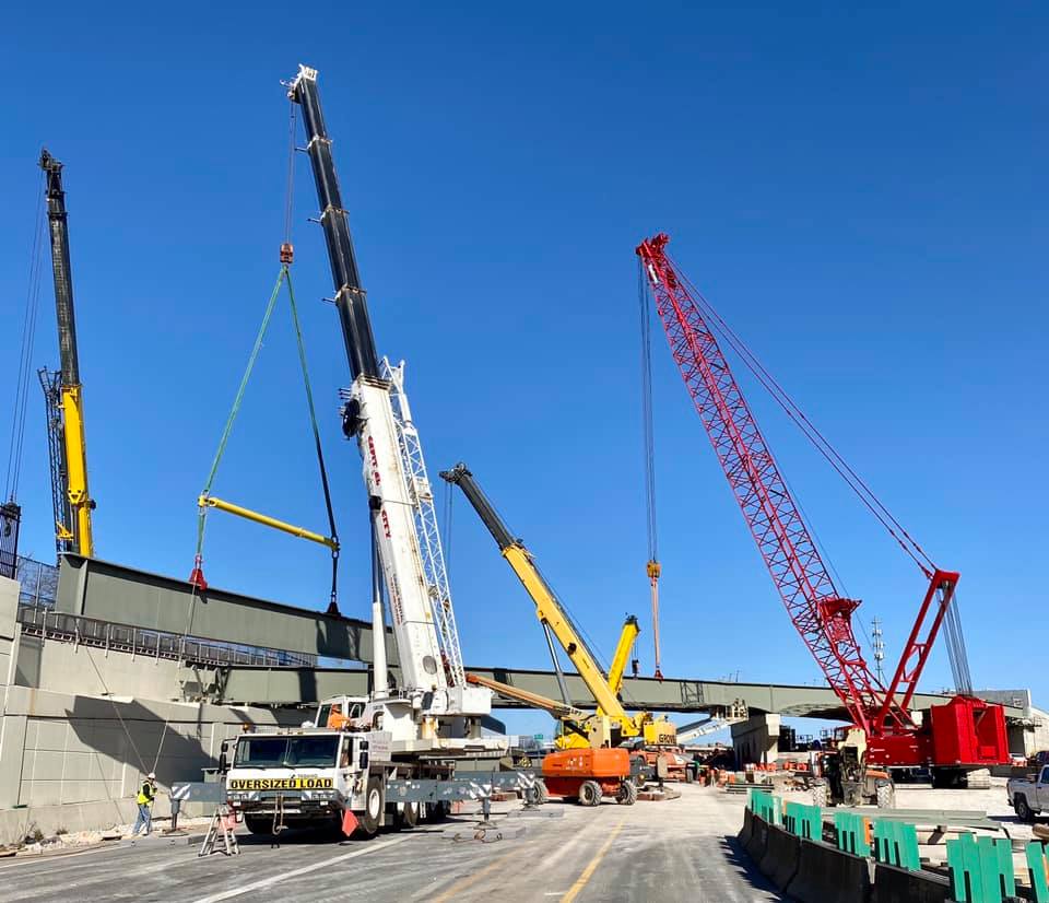 Crane operator performing rigger certification procedures during pre-shift inspection - critical skills tested on NCCCO written and practical exams for LAT and TSS certification