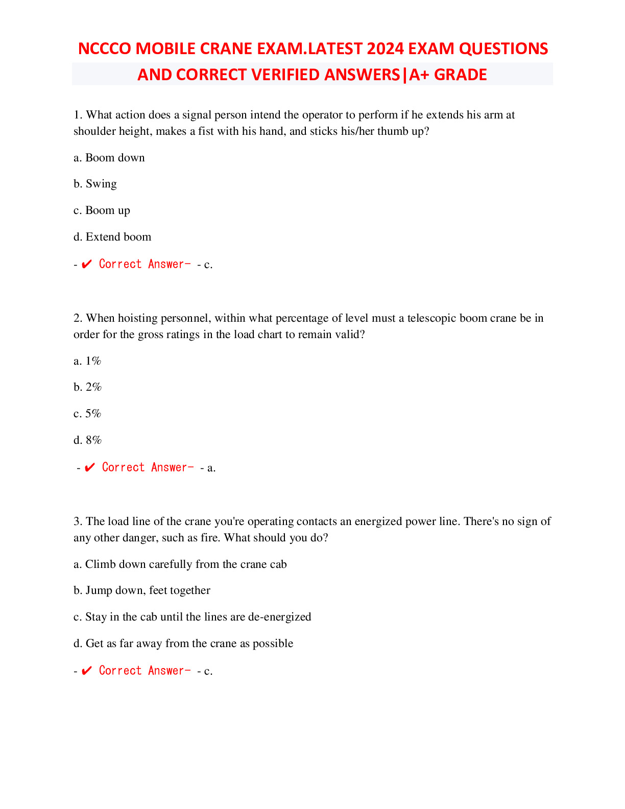 Detailed view of NCCCO TLL Exam Study Guide implementation showing proper crane setup and rigging configuration as required by OSHA 29 CFR 1926 regulations and ASME B30.5 standards for certified operators