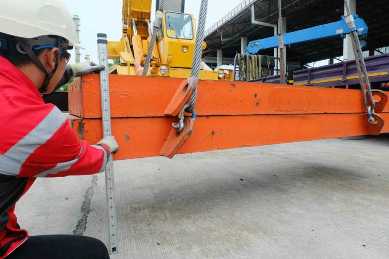 Crane operator performing osha inspection frequency procedures during pre-shift inspection - critical skills tested on NCCCO written and practical exams for LAT and TSS certification