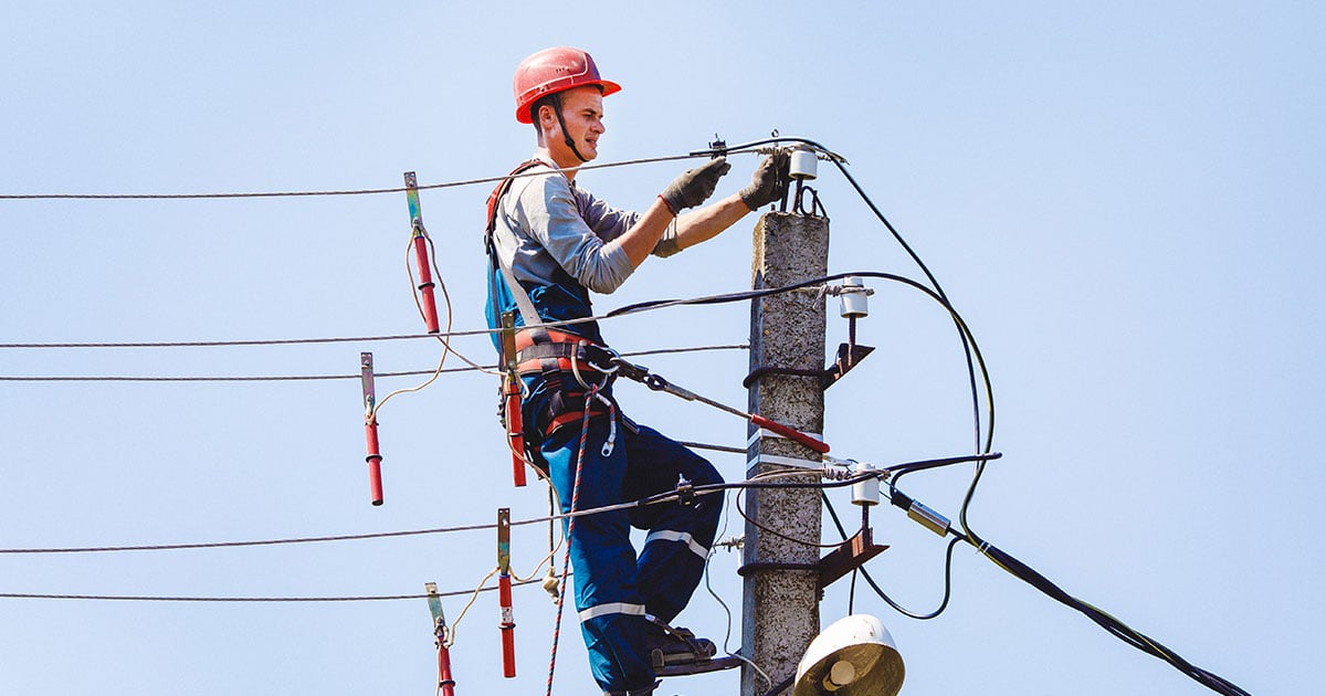 Crane operator performing osha power line clearance procedures during pre-shift inspection - critical skills tested on NCCCO written and practical exams for LAT and TSS certification