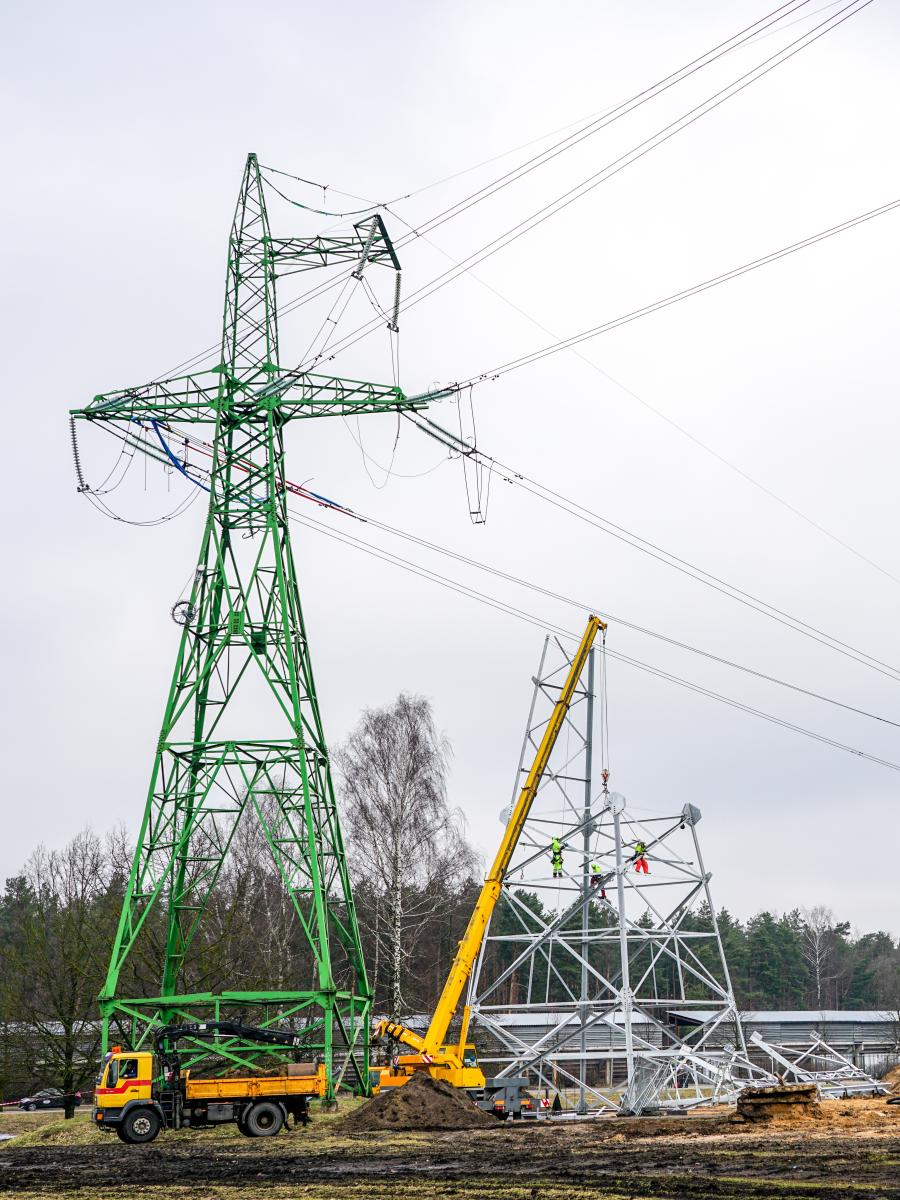 Crane operator performing crane power lines procedures during pre-shift inspection - critical skills tested on NCCCO written and practical exams for LAT and TSS certification