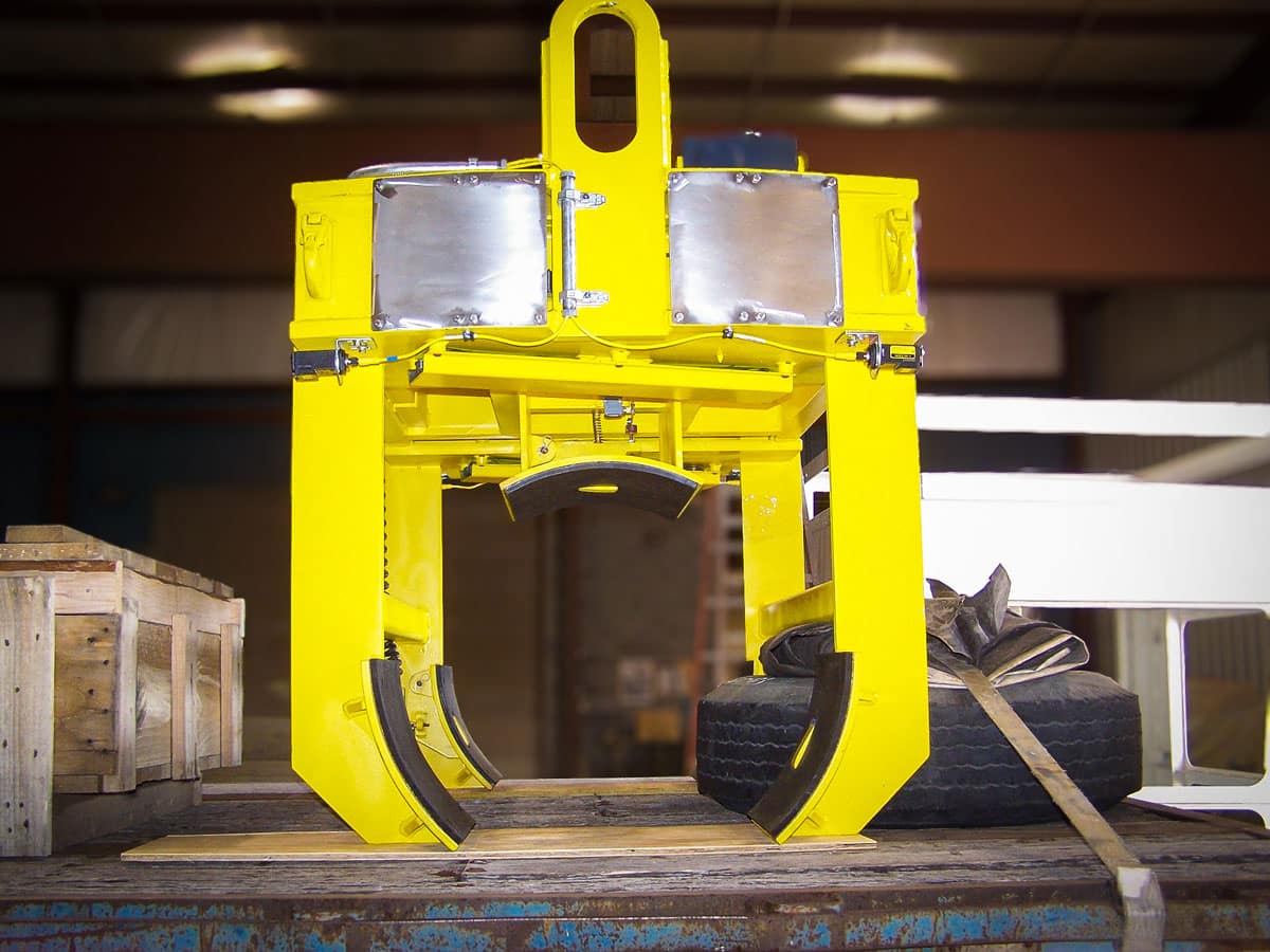 Professional crane operator demonstrating Below the Hook Lifting Devices Guide techniques on an active construction site - essential knowledge for NCCCO certification exam preparation covering below hook devices safety protocols and operational procedures