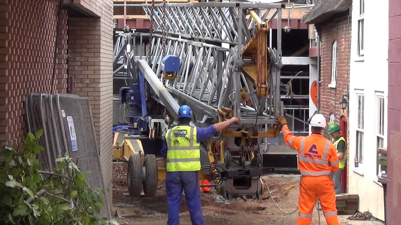 Crane operator performing blind lift crane procedures during pre-shift inspection - critical skills tested on NCCCO written and practical exams for LAT and TSS certification