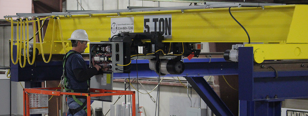 Professional crane operator demonstrating Rigging Hardware Inspection Guide techniques on an active construction site - essential knowledge for NCCCO certification exam preparation covering rigging inspection safety protocols and operational procedures