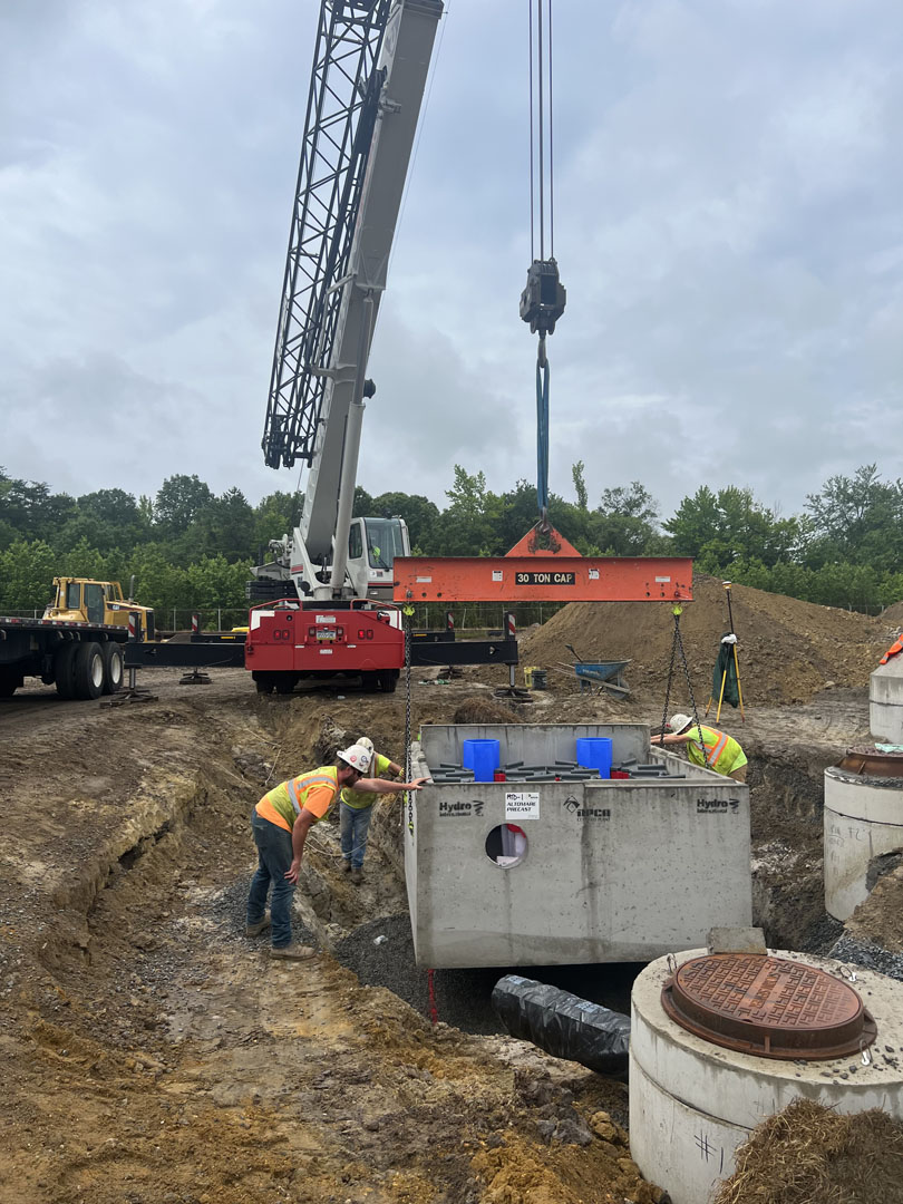 Crane operator performing rigging knots procedures during pre-shift inspection - critical skills tested on NCCCO written and practical exams for LAT and TSS certification