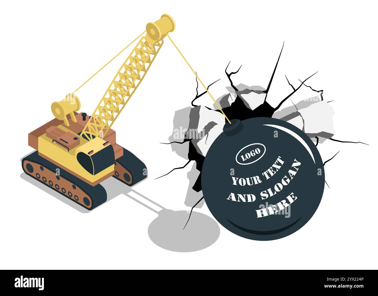 Professional crane operator demonstrating Tagline Use and Procedures for Crane Operations techniques on an active construction site - essential knowledge for NCCCO certification exam preparation covering tagline crane safety protocols and operational procedures