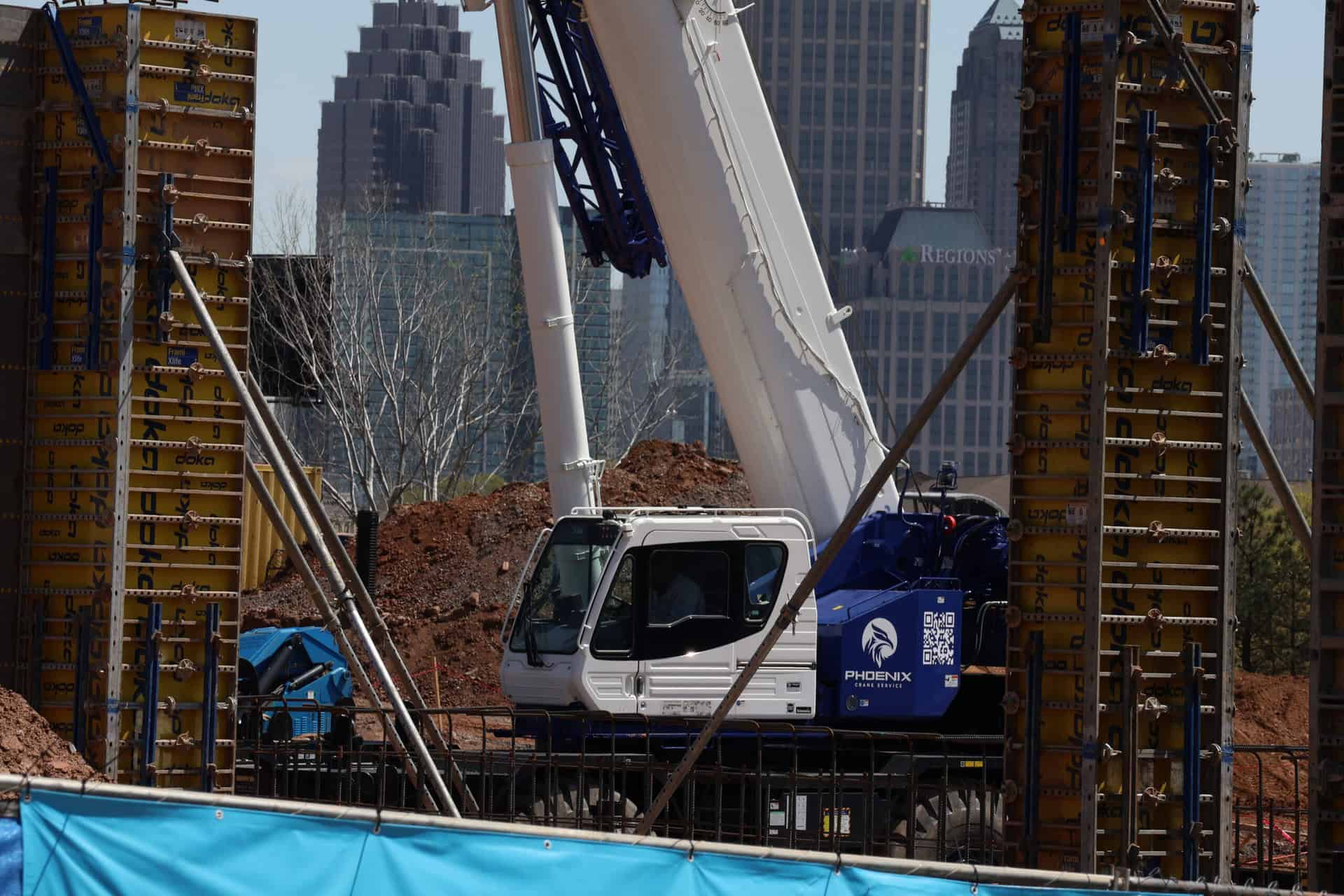 Detailed view of Rough Terrain Crane Guide implementation showing proper crane setup and rigging configuration as required by OSHA 29 CFR 1926 regulations and ASME B30.5 standards for certified operators