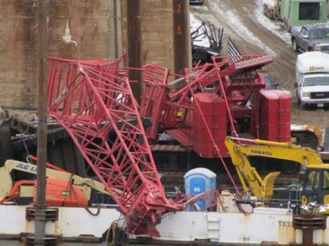 Step-by-step demonstration of Crane Boom Collapse Causes and Prevention showing load chart interpretation, boom angle calculations, and outrigger positioning per NCCCO certification requirements and ASME standards