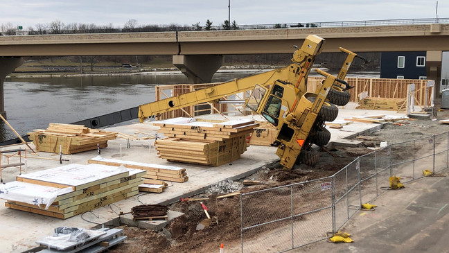 Step-by-step demonstration of Crane Tip Over Prevention and Warning Signs showing load chart interpretation, boom angle calculations, and outrigger positioning per NCCCO certification requirements and ASME standards