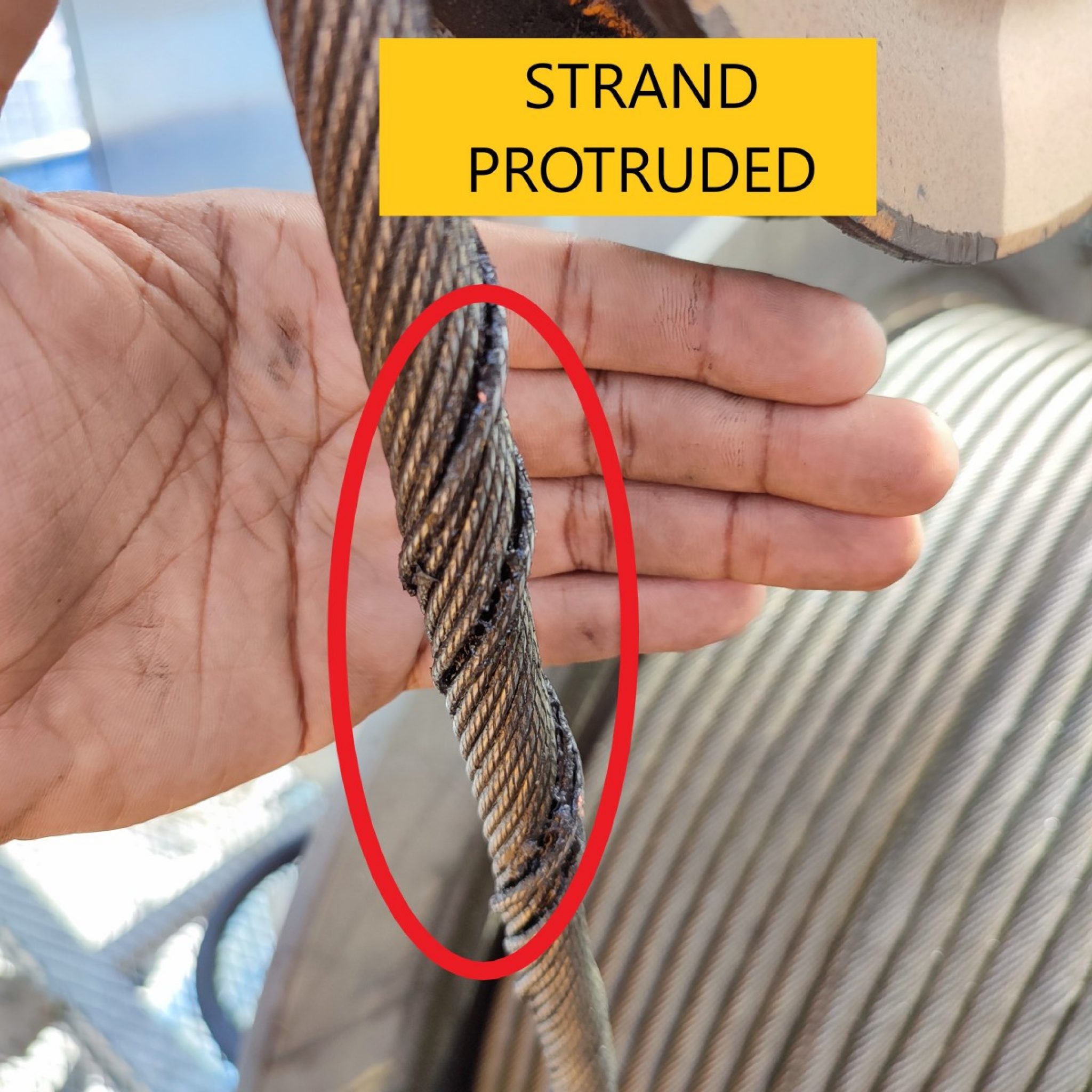 Complete overview of Wire Rope Failure Analysis and Prevention featuring certified crane operator executing lift plan with proper hand signals, ground crew coordination, and safety zone establishment per OSHA regulations