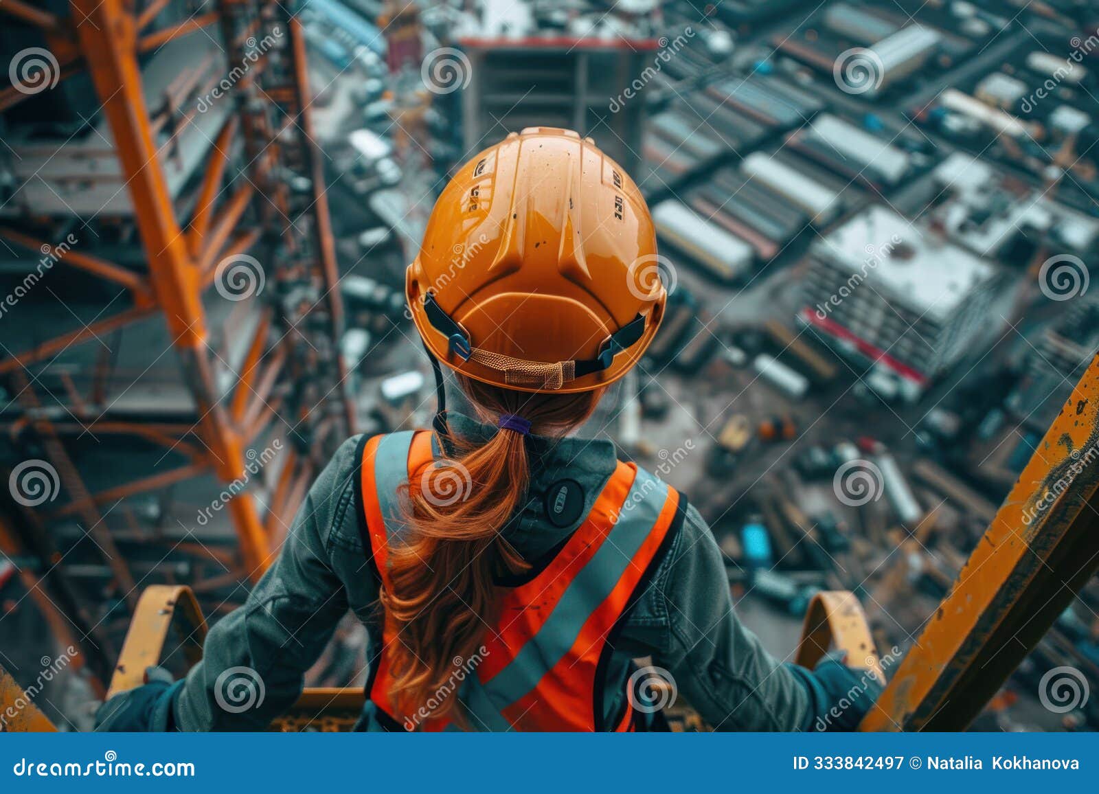 Professional crane operator demonstrating Tower Crane Operator Career Path techniques on an active construction site - essential knowledge for NCCCO certification exam preparation covering tower crane operator safety protocols and operational procedures