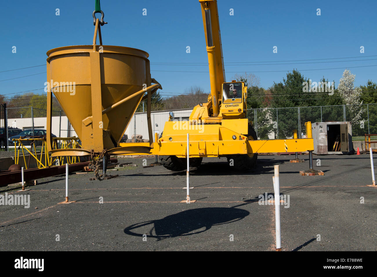 Crane operator performing union crane operator procedures during pre-shift inspection - critical skills tested on NCCCO written and practical exams for LAT and TSS certification
