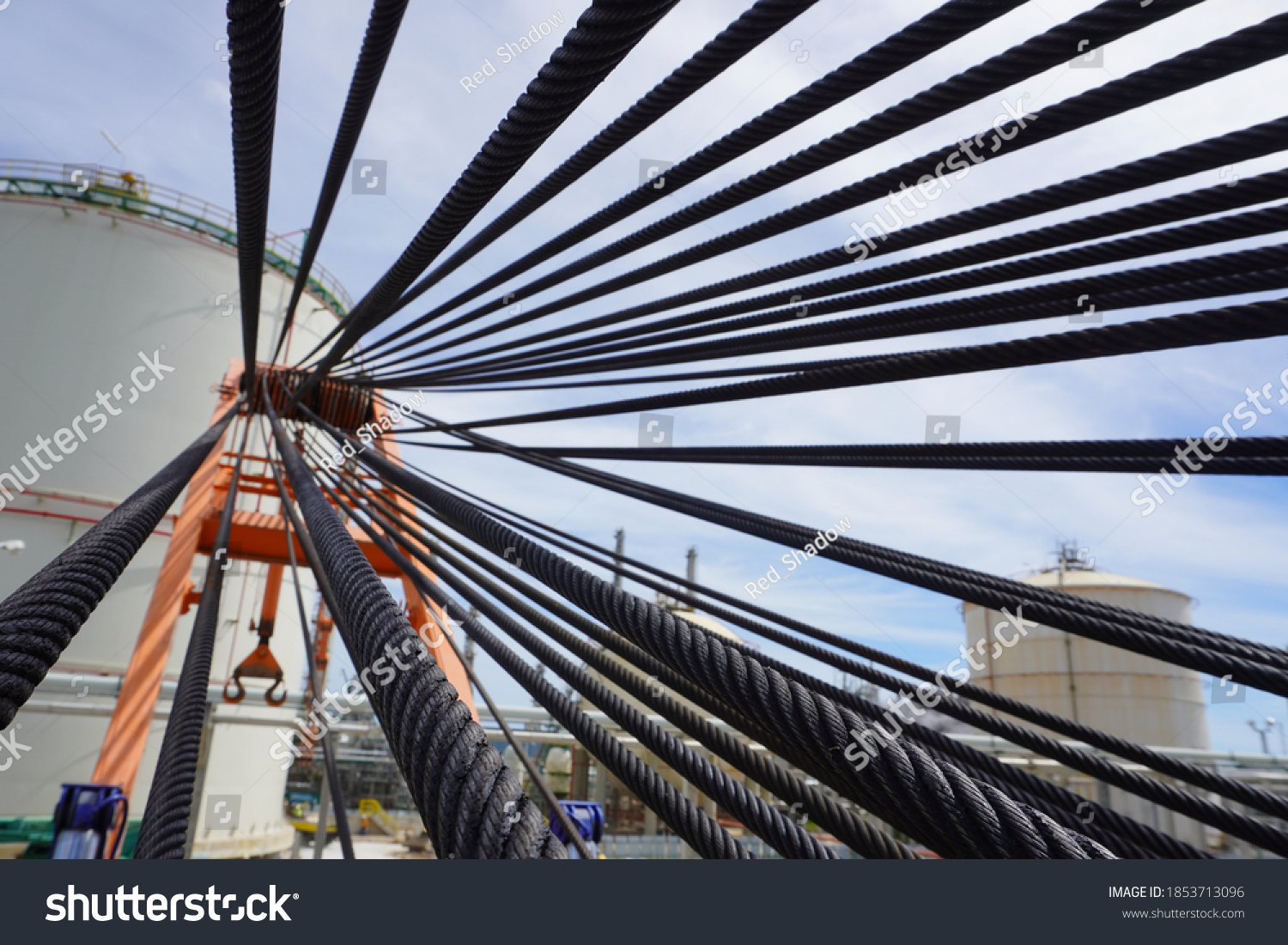 Detailed view of Wire Rope Sling Capacity Charts implementation showing proper crane setup and rigging configuration as required by OSHA 29 CFR 1926 regulations and ASME B30.5 standards for certified operators